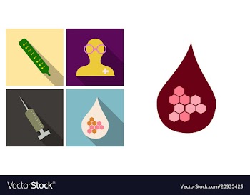 Set of medecine icons termometer doctor syringe vector image