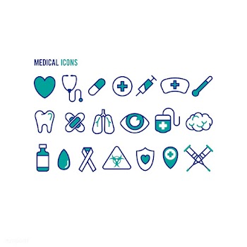 Set of medical health icons | Free stock vector - 504836
