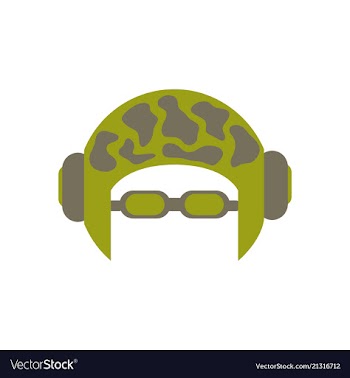 Set of military tactical helmets of rapid vector image
