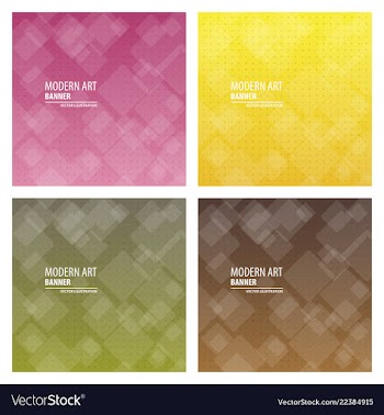Set of minimal geometric background dynamic vector image