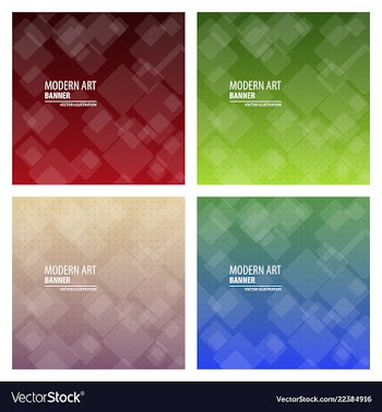 Set of minimal geometric background dynamic vector image