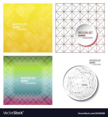 Set of minimal geometric background dynamic vector image