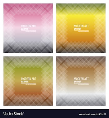 Set of minimal geometric background dynamic vector image