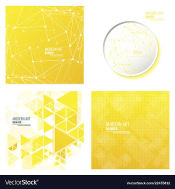 Set of minimal geometric background dynamic vector image