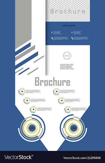 Set of minimal geometric covers design geometric vector image