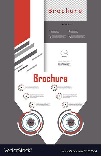 Set of minimal geometric covers design geometric vector image
