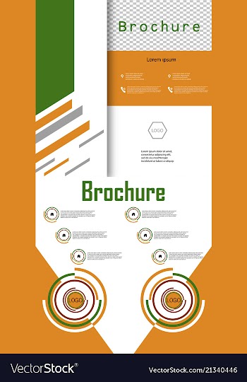 Set of minimal geometric covers design geometric vector image