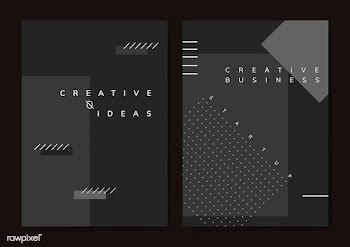 Set of minimal Memphis design start-up poster.. | Free stock vector - 538531