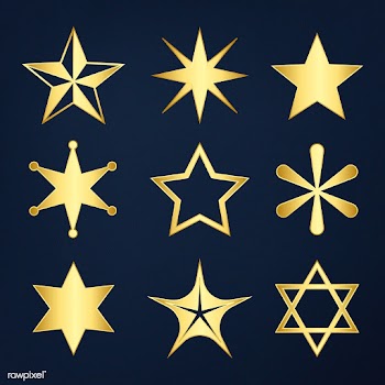 Set of mixed stars vector | Free stock vector - 489144