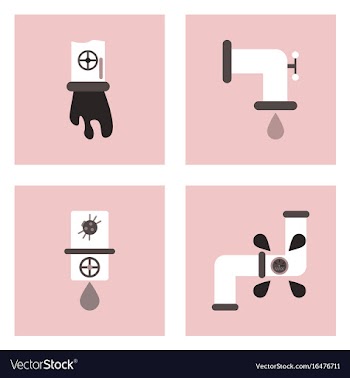 Set of modern eco system icons in flet style vector image