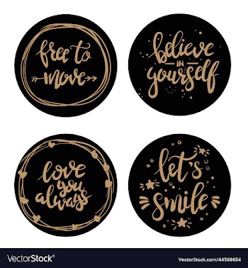 set of motivational quotes