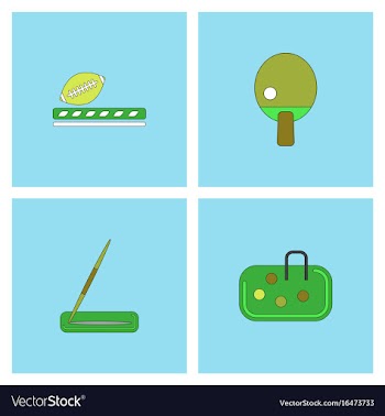 Set of olympic sport games vector image