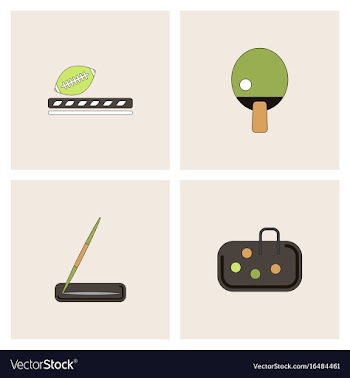 Set of olympic sport games vector image