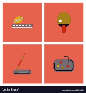 Set of olympic sport games vector image