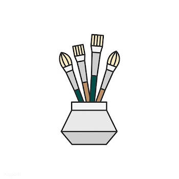 Set of paint brushes | Free stock vector - 399467
