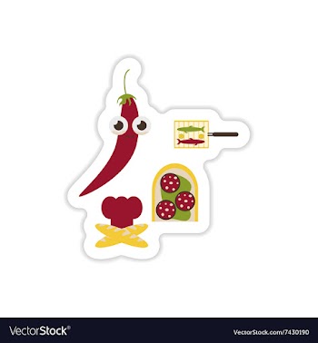 Set of paper stickers on a white background junk vector image