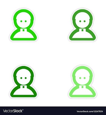 Set of paper stickers on white background Catholic vector image