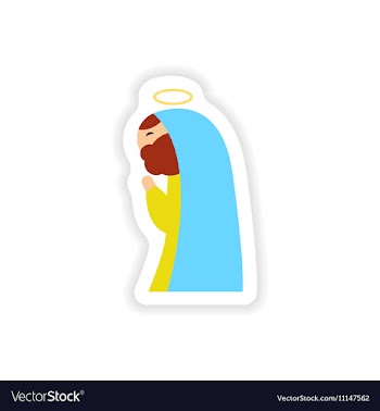 Set of paper stickers on white background father vector image