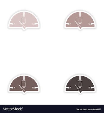 Set of paper stickers on white background mobile vector image