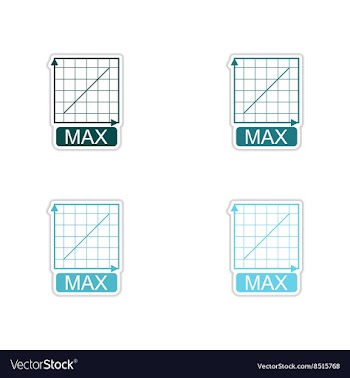 Set of paper stickers on white background schedule vector image