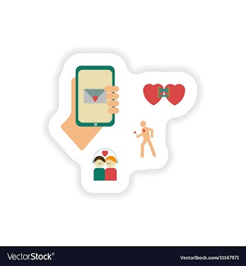 Set of paper stickers on white background vector image