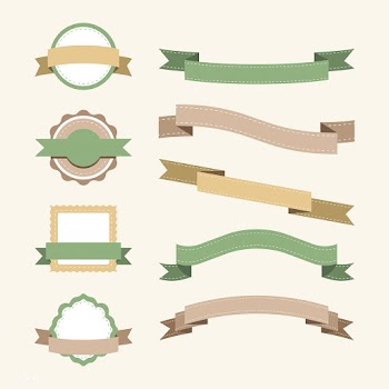 Set of pastel badge design vectors | Free stock vector - 494785