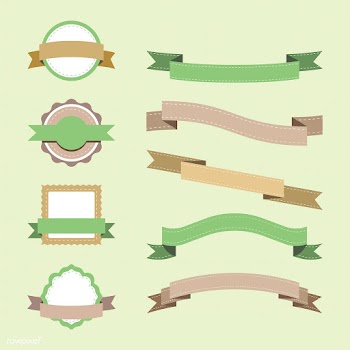 Set of pastel badge design vectors | Free stock vector - 494797