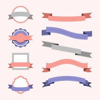Set of pastel badge design vectors | Free stock vector - 494810