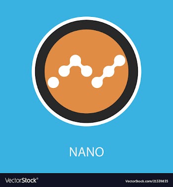 Set of physical golden coin nano xrb digital vector image