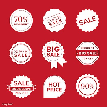 Set of promotion badge vectors | Free stock vector - 471018