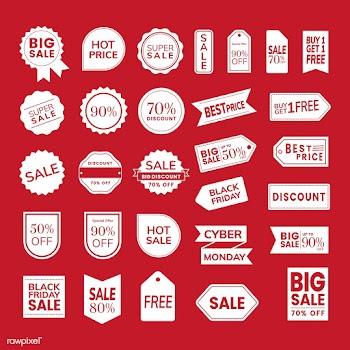 Set of promotion badge vectors | Free stock vector - 471033