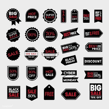 Set of promotion badge vectors | Free stock vector - 471047