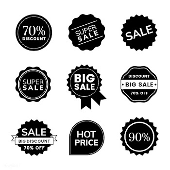 Set of promotion badge vectors | Free stock vector - 471076