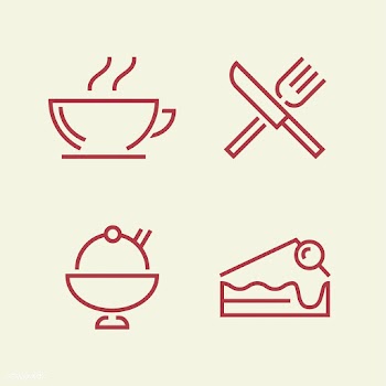 Set of restaurant icon vectors | Free stock vector - 492095