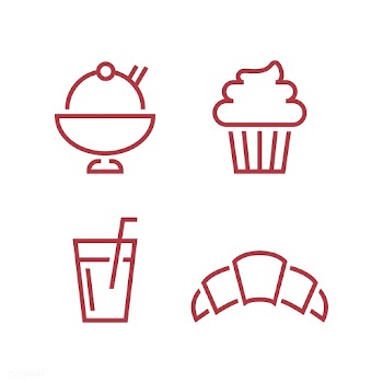Set of restaurant icon vectors | Free stock vector - 492108