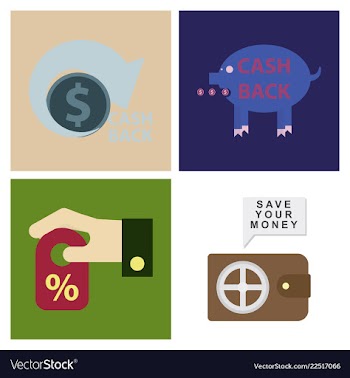 Set of sale banner template design big sale vector image