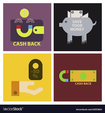 Set of sale banner template design big sale vector image