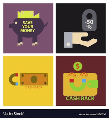Set of sale banner template design big sale vector image