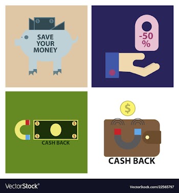 Set of sale banner template design big sale vector image
