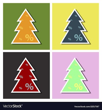 Set of sale banners template design in color vector image