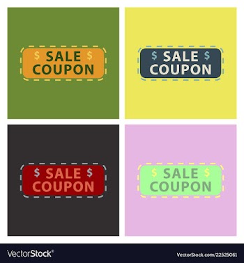 Set of sale banners template design in color vector image