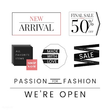 Set of sale promotion design template | Free stock vector - 519291