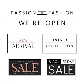 Set of sale promotion design template | Free stock vector - 519299