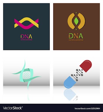 Set of science template wallpaper or banner with vector image