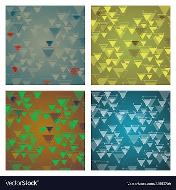 Set of science template wallpaper or banner with vector image