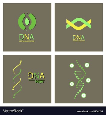 Set of science template wallpaper or banner with vector image