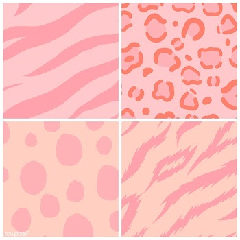 Set of seamless animal print pattern vectors | Free stock vector - 516202
