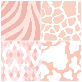 Set of seamless animal print pattern vectors | Free stock vector - 516227