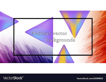 Set of seamless patterns repeating geometric vector image