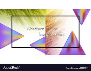 Set of seamless patterns repeating geometric vector image